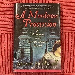 A Murderous Procession by Ariana Franklin hardcover Book